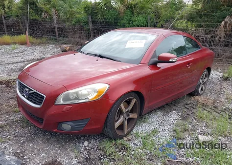 2011 Volvo C70 T5 из США, поврежденный, VIN YV1672MCXBJ118084